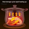 Gas Stove Safe Cooking Pot Extra Tall Stainless Steel Soup with Lid, Durable Kitchen Large for Stewing Cookware Anti-Scalding Handles, Capacity