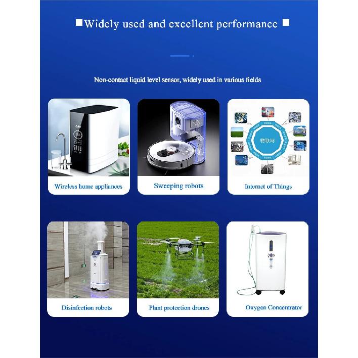 XKC-Y26L 3.3V Non-contact liquid level switch level sensor for MCU, applicable for pipes and flat containers