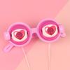 Crazy Eyes Googly Glasses Toy Winking Glasses with Pull-String Blinking Action Fun Novelty Prop for Kids Party Stage Performance