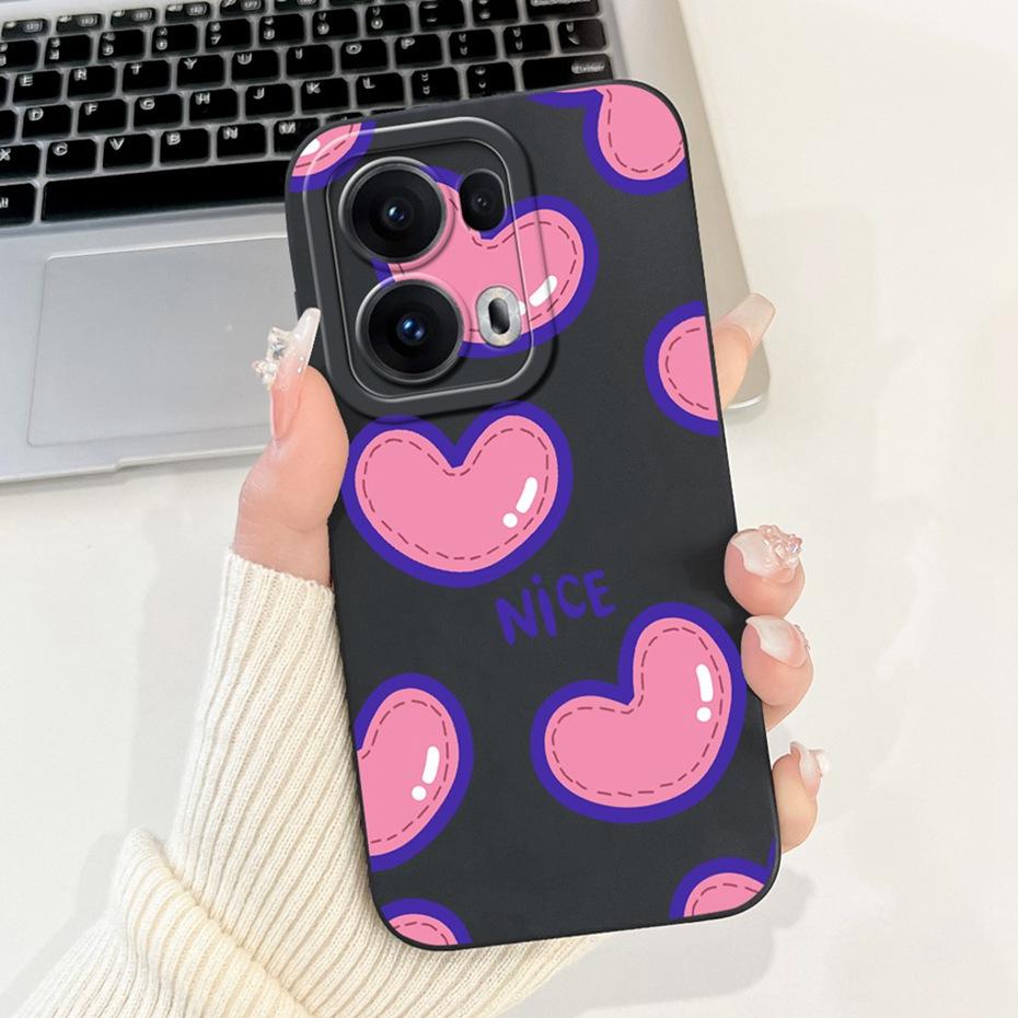 Милый Мультяшный Чехол Для Телефона Для OPPO Reno13 Pro / Reno13 / Reno13 F 4G 5G Мягкий Силиконовый Защитный Чехол Для Oppo Reno 13 13F 13Pro