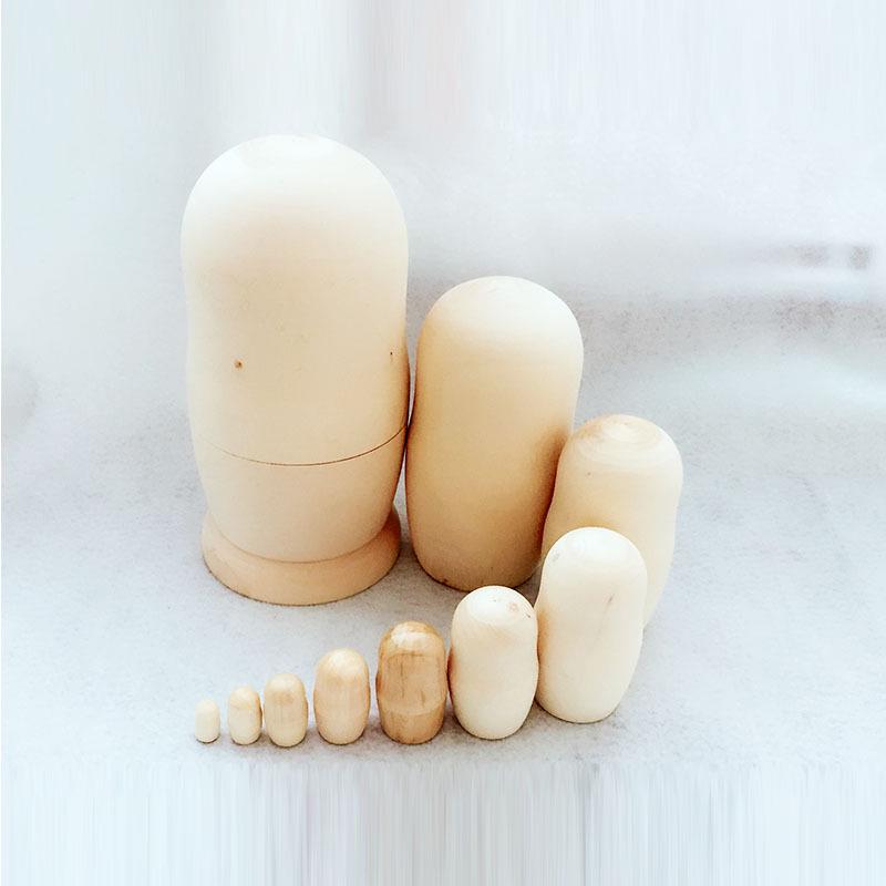Десятислойные пустые русские матрешки - DIY Граффити Подарок на день рождения или Дизайн для выпускного.