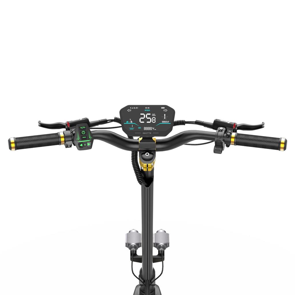 OOTD S30 City Уличный Электросамокат Для Взрослых 1200 Вт Двойной Мотор 52 В 23,4 Ач Аккумулятор 10 Дюймовые Внедорожные Шины Складной Электросамокат