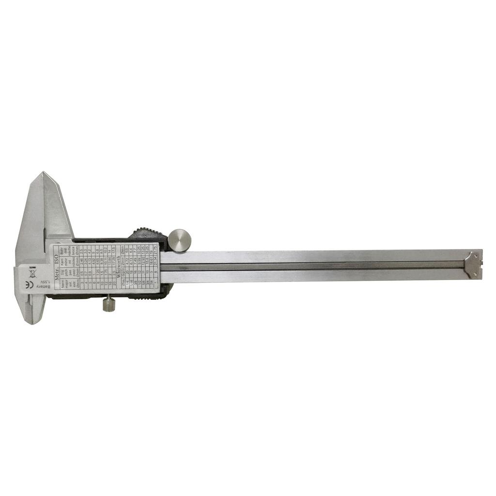 Electronic Digital Caliper IP54 Waterproof Stainless Steel Vernier Caliper 6inch 150mm High Precision LCD Display Micrometer Gauge