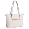 Coach Gallery 37 Metal Logo Top Zip Tote Bag Women tote bags White CV402-IMCHK