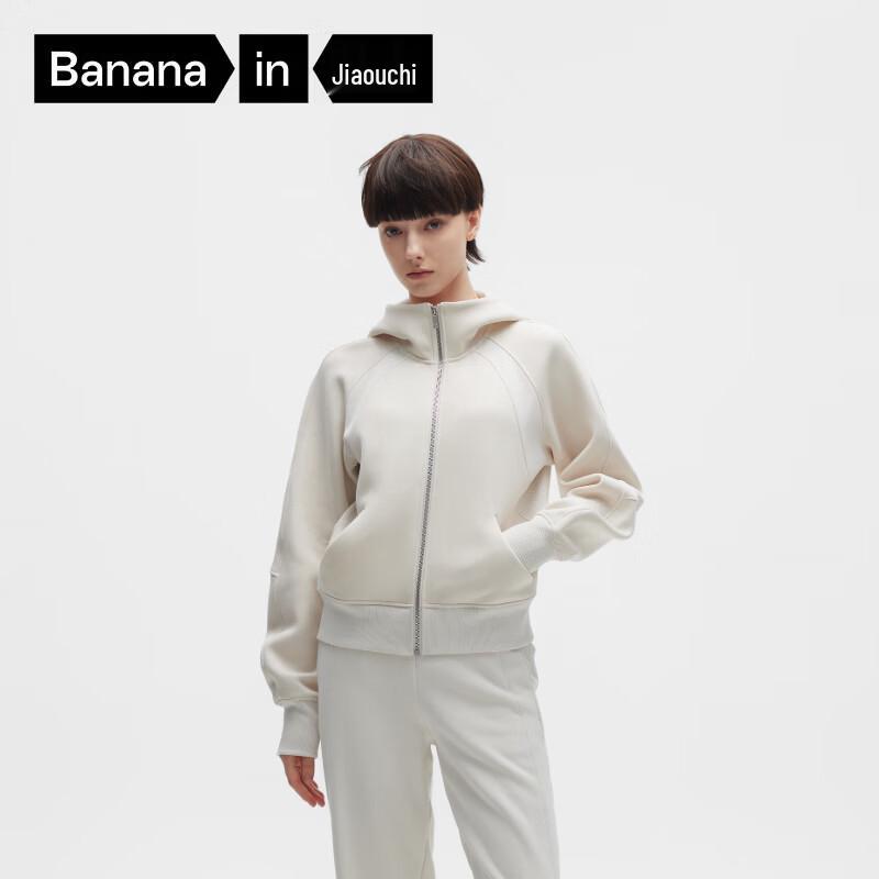 Женская куртка-толстовка Bananain 503Relax из воздушного хлопка с капюшоном