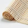 Бамбуковый коврик для суши с ложкой для риса, натуральный коврик для суши, безопасные для пищевых продуктов принадлежности для приготовления суши, формовки и формовки суши-роллов
