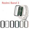 Твердый чехол для Redmi Band 3 2 Защитная крышка Защитная пленка из закаленного стекла Чехол-протектор для Redmi Band2 3 Аксессуары
