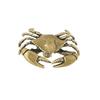 Hardware Brass Cabinet Pulls Luxury Closet Door Knobs Vintage Crab Design Drawer Handles  Kitchen