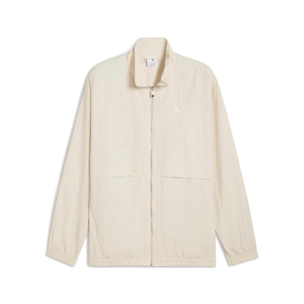 Puma Comfortable Windproof Waterproof Casual Jacket Men Jackets Off-White 631784-87