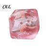 Lemon Stress Relief Toy Transparent Squeeze Toy, Jellyfish Ice Cream Soft Clear Cube Sensory for Kids Adults Portable Reliever