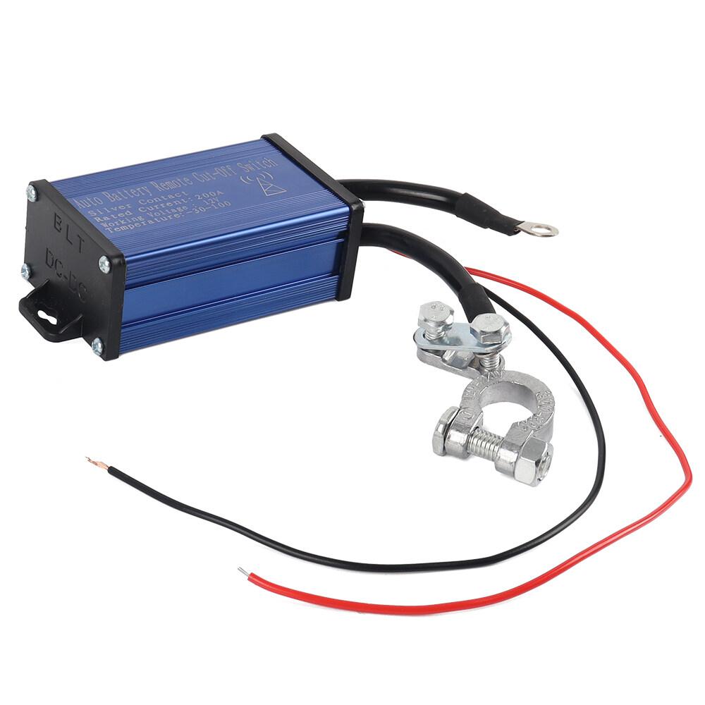 Реле отключения автомобильного аккумулятора с двойным беспроводным пультом дистанционного управления