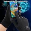 1 Pir Winter Thermal Gloves Windproof Warm Waterproof Touchscreen Gloves for Men Women Anti-Slip Palm Breathable Lining Driving Skiing Skating Gloves