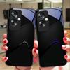 Простой и большой для Oppo A79 5G 58 78 74 60 4G Reno 11F Realme GT 6 11 Note 50 10 C55 X2 Закаленное стекло Черный чехол для телефона