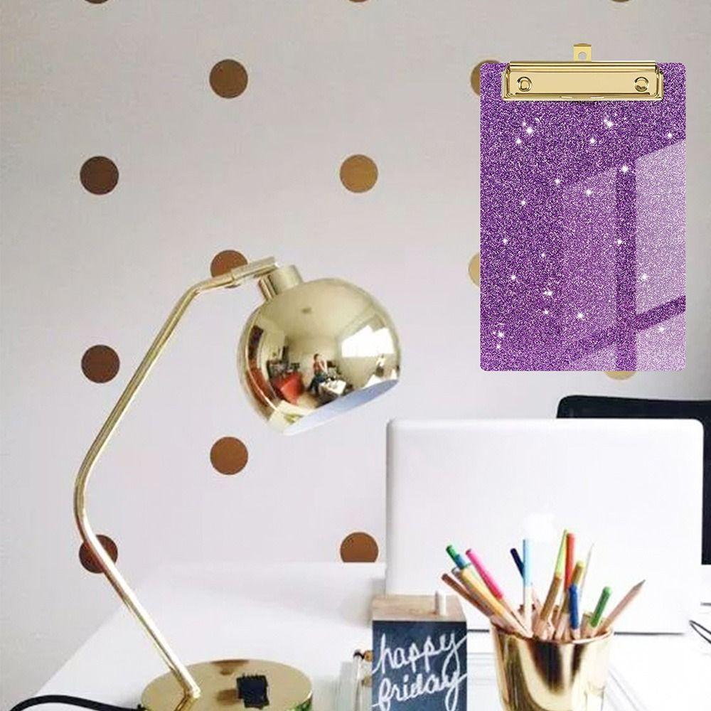 Розовый Блестящий Планшет для Письма Цветной Офисный Планшет Прочные Акриловые Планшеты Классные комнаты