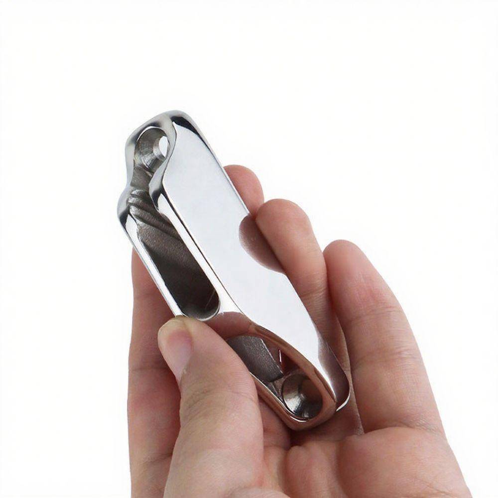 Mirror Polish Clam Cleat 316 Stainless Steel Marine Stainless Steel Cleat Rope Cam Cleat  Sailing