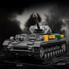 Medium Tank Pz. Kpfw.Iv Ausf. F2 Tank Puzzle Model Building Block Children'S Toy