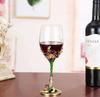 Glass Red Wine Goblet European Style Wine Rack Home Decoration Wine Glasses Suit Wedding Gift