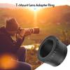 Andoer T2-M4/3 Metal Lens Mount Adapter Ring T/T2 Mount Lens Adapter Replacement for Panasonic