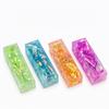 Transparency Butter Stick Squishy Toy Coloured Ribbon Butter Stick Pinch  Home Decoration