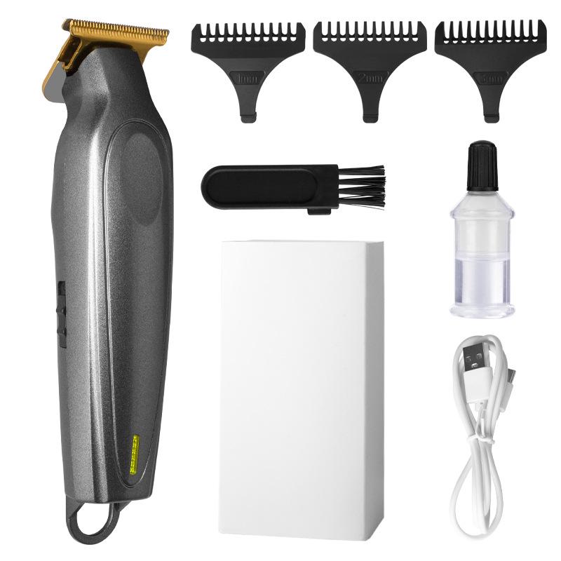 Профессиональная USB-перезаряжаемая электрическая машинка для стрижки волос Carving