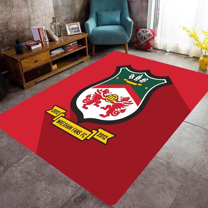 Whexham AFC Match Day Highlights carpet floor mats Living room and bedroom mats Art Dormitory decoration Office chair cushion