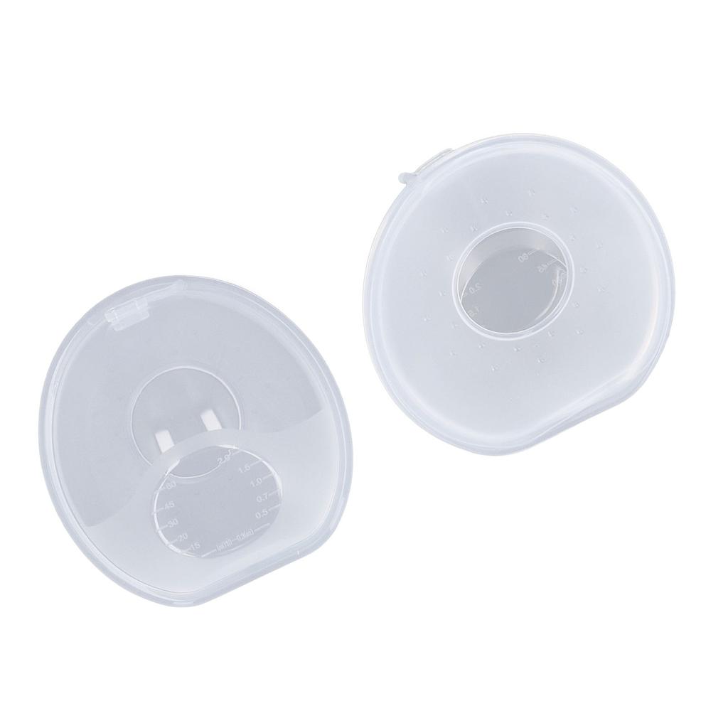 2pcs Wearable Milk Collector Protect Sore Nipples Leak Protection Milk Collection Shells for