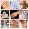 Home Party Supplies Findings DIY Crafts Handmade Material Jewelry Accessories Acrylic Loose Beads 500PCS Soild Color 4mm For Jewelry Making