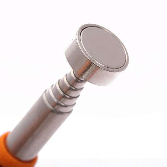 Телескопический магнитный захват 28 дюймов, выдвижной инструмент-захват с магнитом 8 фунтов для труднодоступных узких мест, механик, автомобильный