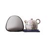 Travel tea set Ru kiln camp simple tea portable ceramic express cup company annual meeting gift