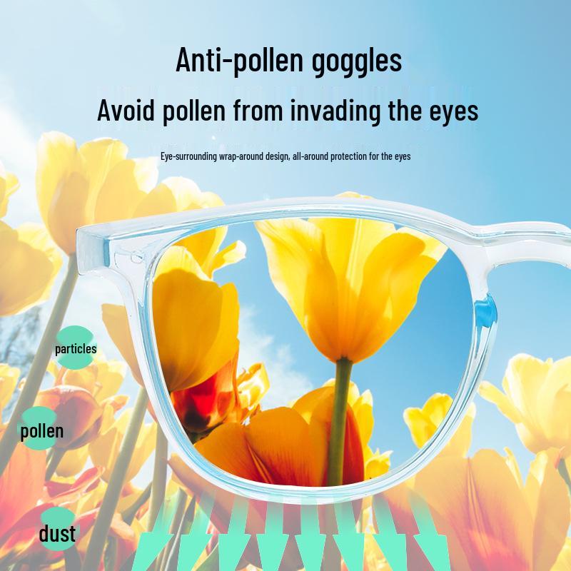 Легкие и стильные очки с большой оправой из TR90 с защитой от синего света, защитой от запотевания, защитой от пыльцы и защитой от УФ-излучения для близорукости.