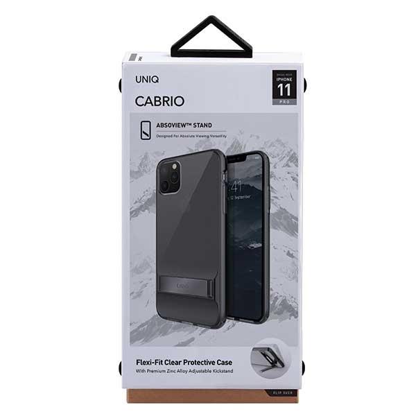 Etui do iPhone 11 Pro UNIQ Cabrio Szare