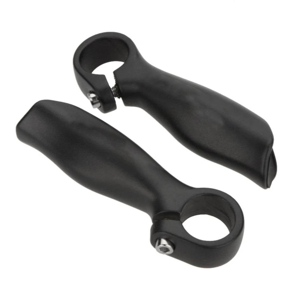 2Pcs Cycle Mountain Bike Bicycle MTB Handle Bar End Aluminium Alloy Security Grips 22.2mm