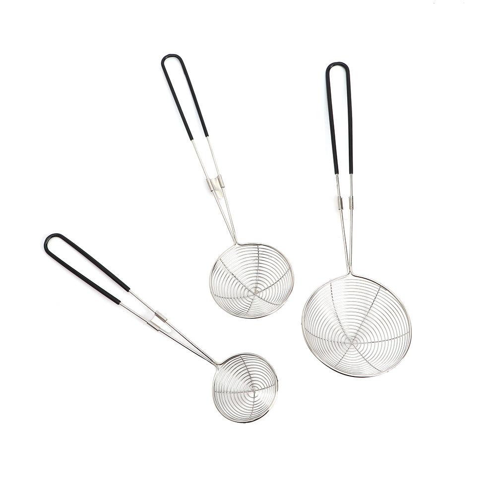 Non-Stick Multifunction Sifting Kitchen Home Colander Cooking Tool Spider Strainer Skimmer Spoon