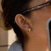 Youthway Милые Клипсы с Бантиками Разных Цветов Для Женщин Изящные Серьги из Нержавеющей Стали с Позолотой Модные Украшения Подарок