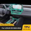 Для LEXUS ES 2026 2026 2026 Автомобильный Интерьер Центральная Консоль Медиа Панель Приборов Навигация TPU Защитная Пленка Автомобильная PPF Защитное Покрытие Предустановленное