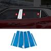 For Hyundai Creta IX25 2020 Decorate Accessories Chrome Window Pillar Strip Cover Trim Stainless Steel Center Pillars Sticker