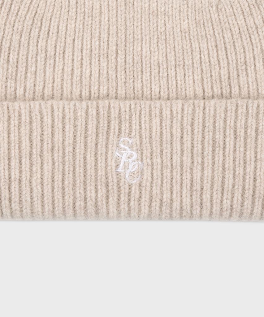 Шапка-бини SPORTY&RICH из шерсти Src - Бежевый
