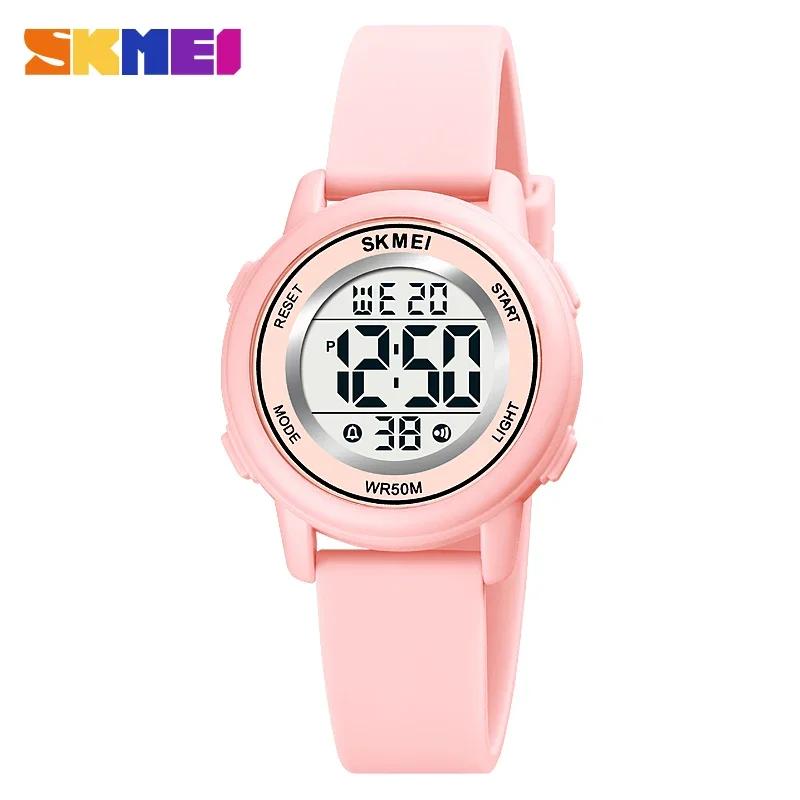 SKMEI Waterproof Alarm Child Watches montre enfant Boys Girls Sport Kids Watch Colorful Led Children Digital Wristwatches 1721
