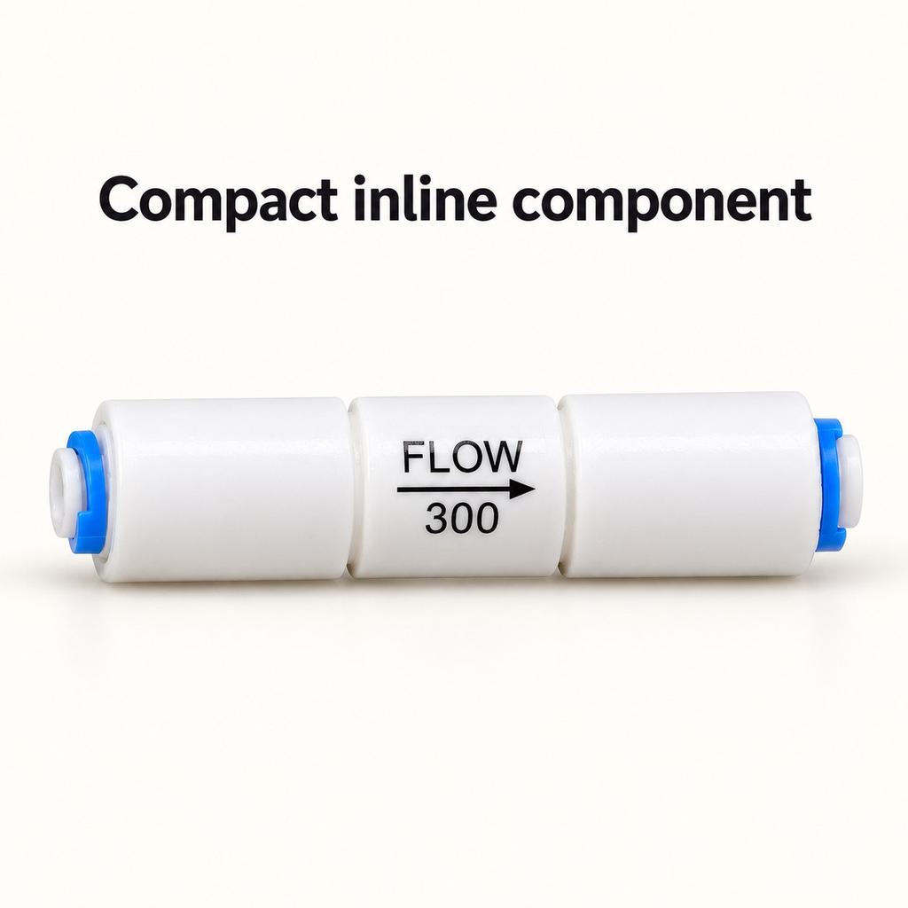 RO Flow Restrictor with 1/4-Inch Quick Connect, 300CC to 800CC