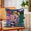 BBilly and Mandy Print Polyester Pillow Case for Valentine gift Home Sofa Cushion Cover Decoration Custom