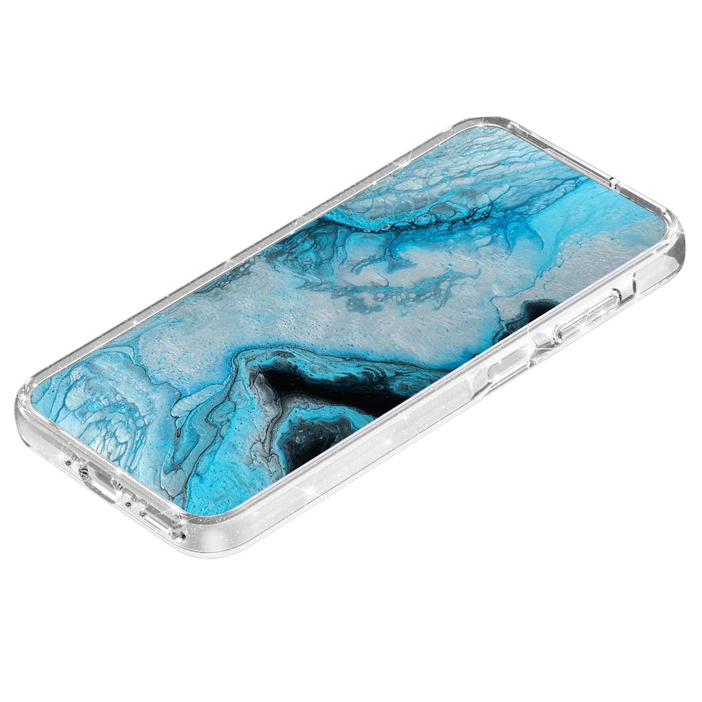 For Samsung Galaxy A26 5G Case Sparkly Powder Glitter Shiny Soft TPU+Hard PC Back Cover