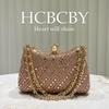 Женские Вечерние Сумки Искрящийся Клатч на Цепочке Свадебная Вечеринка Выпускной Невеста Элегантная Сумка-Клатч с Блестками Сумки на Плечо Сумка-Кроссбоди Bling для Женщин