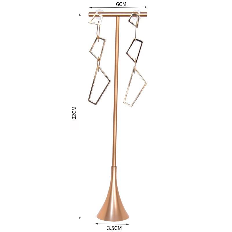 Креативная металлическая стойка для демонстрации и хранения сережек Zhongmeida
