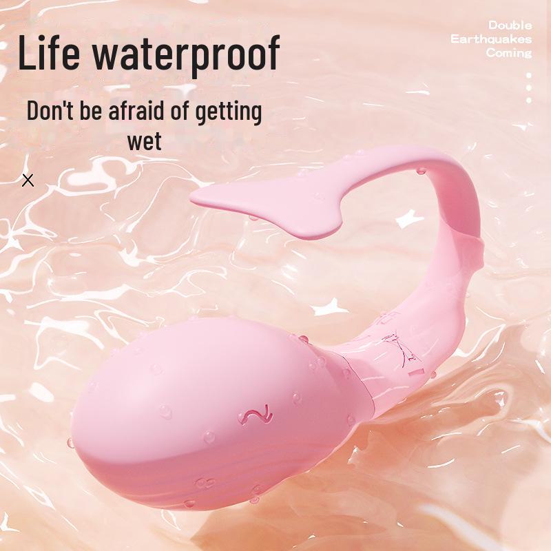 Носимый вибратор Wonderland Dolphin, управляемый через приложение: Бесшумный, дистанционно управляемый мастурбатор для забавного введения