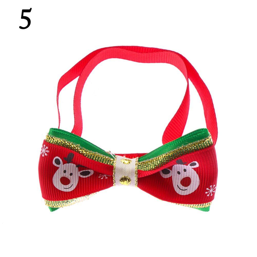 Cute Adjustable Grooming Cat Choker Pet Christmas Necktie Bowknot Collar Dog Bow Tie