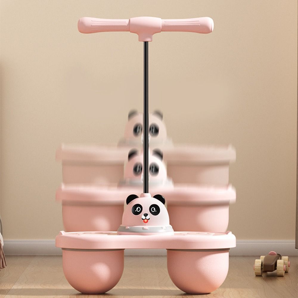 Мультяшный уличный прыгающий мяч двойной мяч детские прыгающие мячи эластичный балансировочный мяч игрушки расти выше