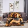 Пледы с Чаком Норрисом Теплые Мягкие Забавные Плюшевые Пледы для Дивана Кресла Декоративные Фланелевые Покрывала Покрывала для Кровати
