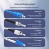 Telecom-grade Armored Single-mode Dual-core Field Fiber Optic Patch Cord