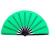 Китайский складной веер, однотонный, удобная ручка, плавное открытие, закрытие, веер для тай-чи, элегантный аксессуар для классического танца