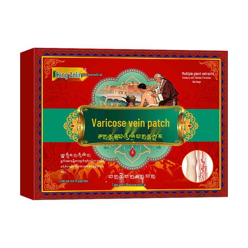 Венозный пластырь Zanganlin с горячим компрессом: Облегчает варикозное расширение вен и сосудистые звездочки, снимает дискомфорт от выступающих синих вен.